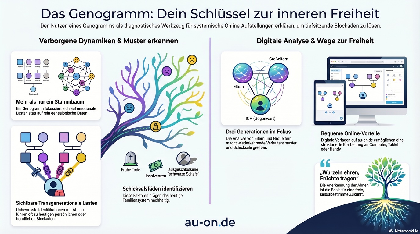 Genogramm Systemische Online Aufstellungen