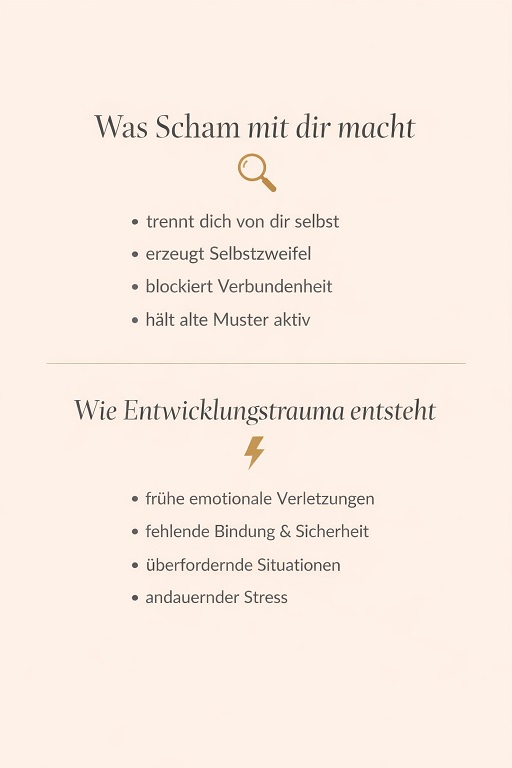Was Scham mit dir macht