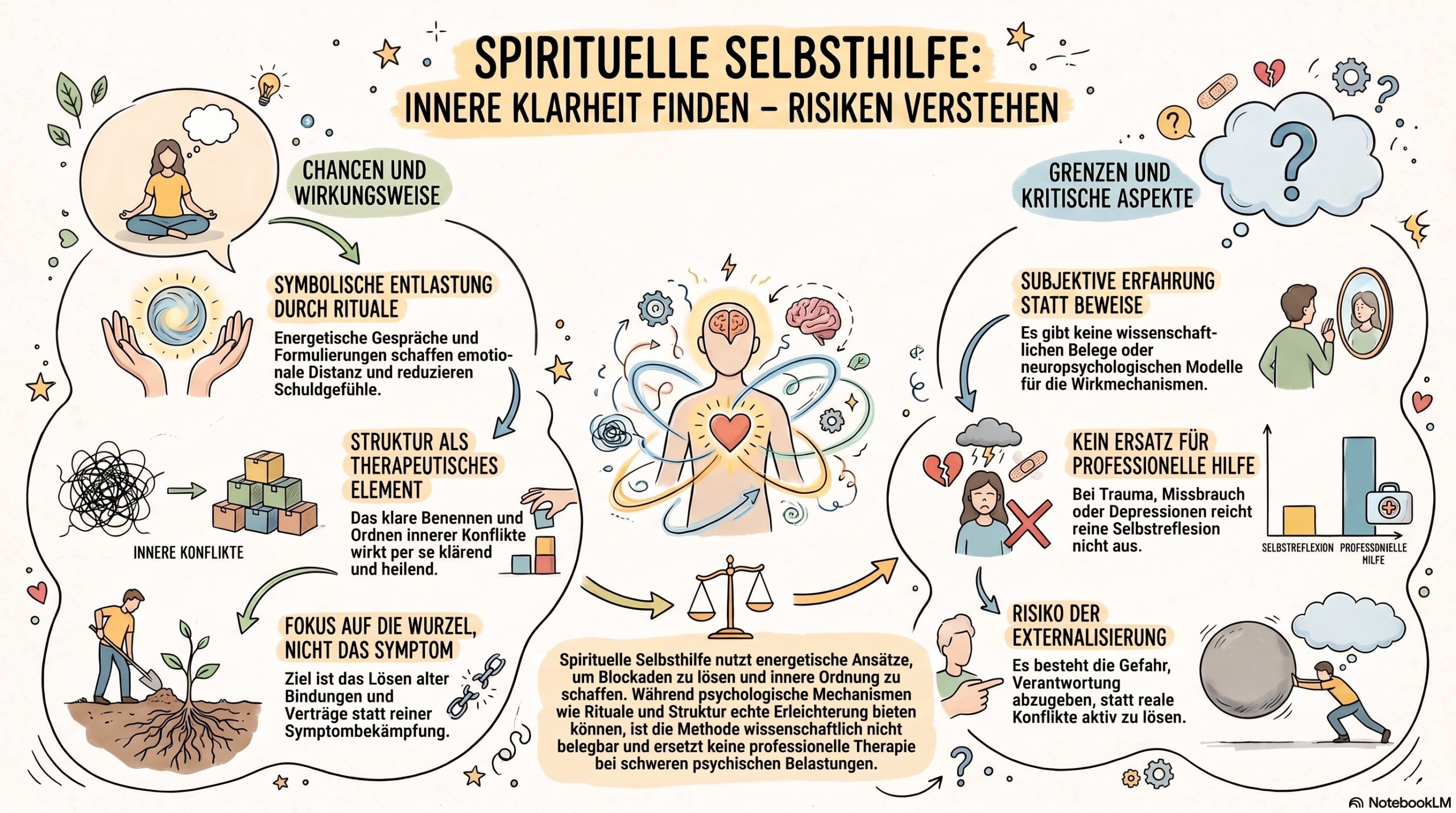 Spirituelle Selbsthilfe Risiken und Chancen